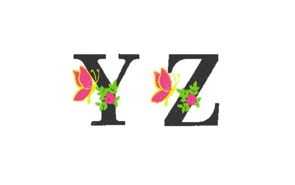 Floral Alphabet Review for Small Business Merch