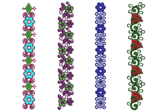 Floral Borders Set