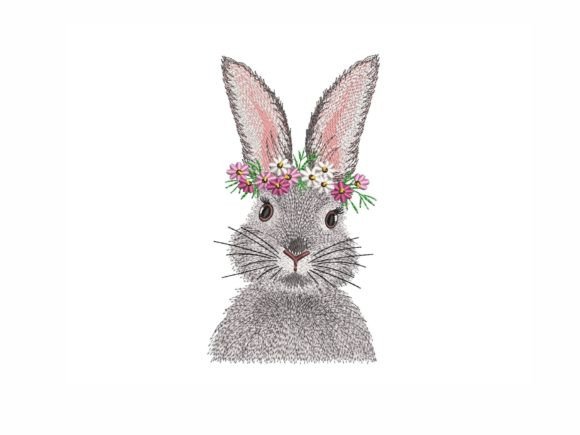 Floral Bunny